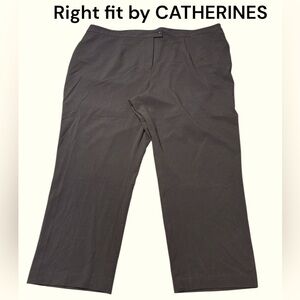 Right fit by CATHERINES dress pants.